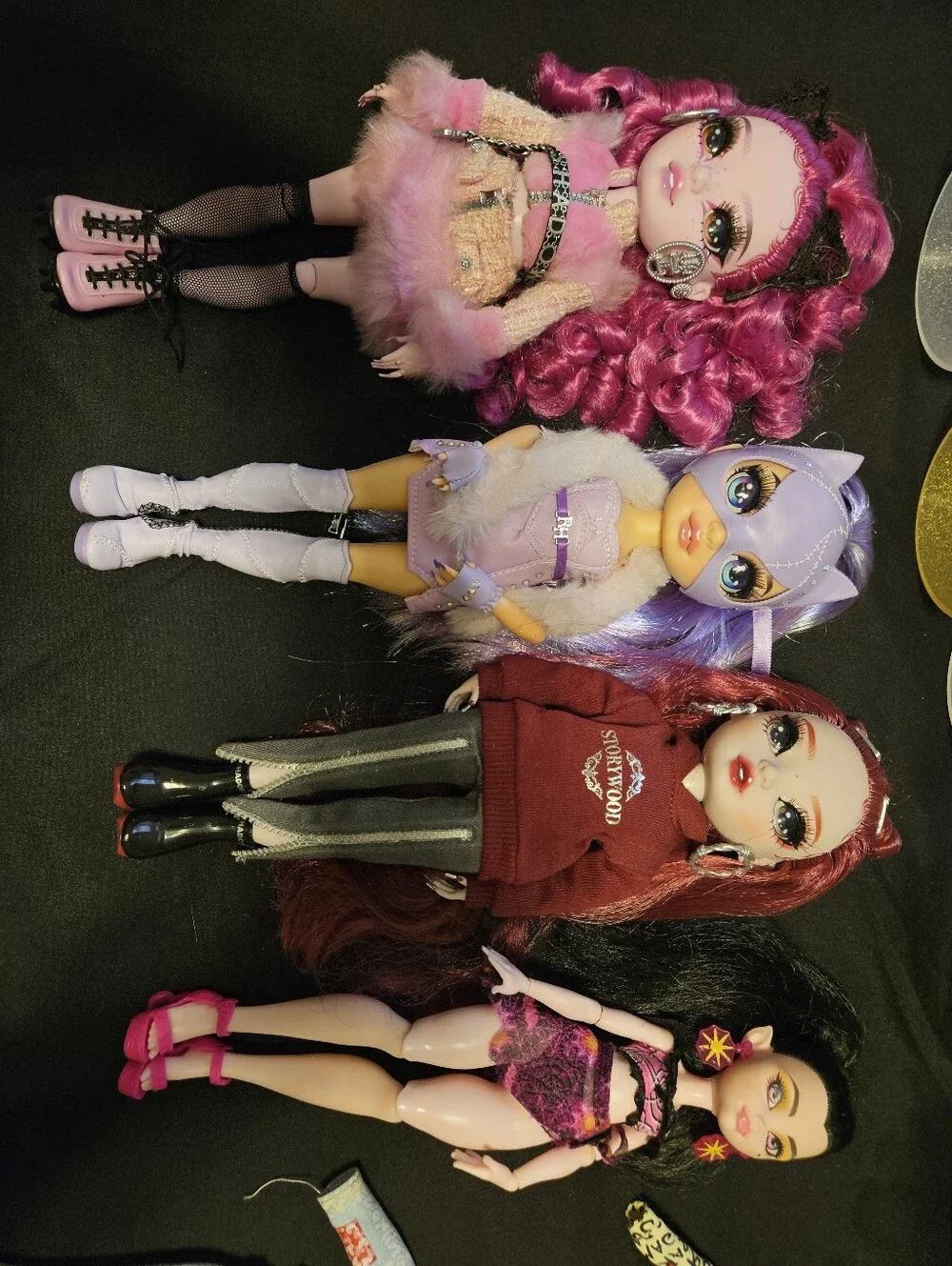 Shadow High/Monster High Dolls And Extras